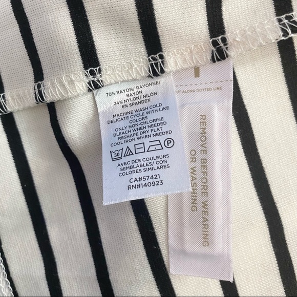 NEW Loft Striped Sleeveless Dress - Picture 8 of 9